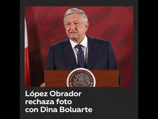 López obrador no quiere fotografiarse con dina boluarte