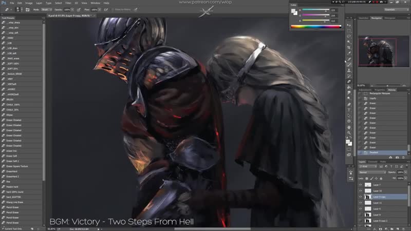 Ash speed art by wlop