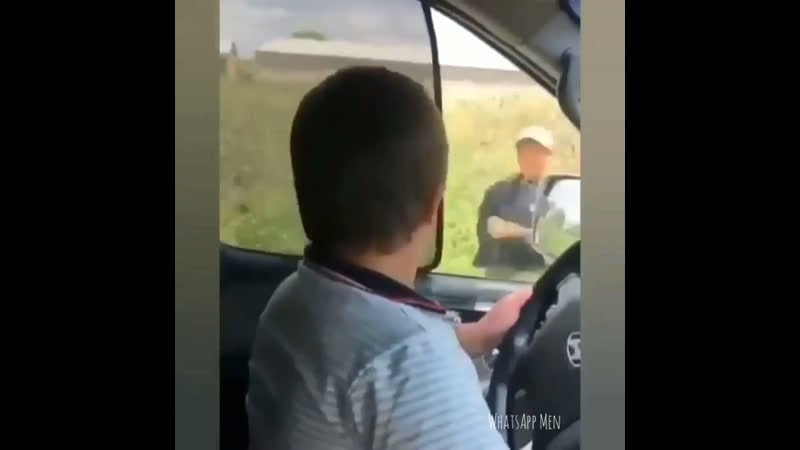 Будущий водитель маршрутки