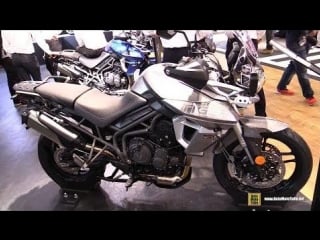 2018 triumph tiger 800 xrx walkaround 2017 eicma milan motorcycle exhibition