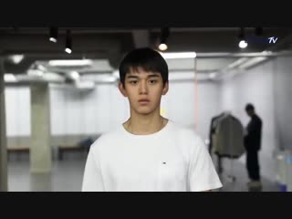 Lucas updates 🍣 vid 181107 behind the scenes for kye at sfw with lucas via esteem tv