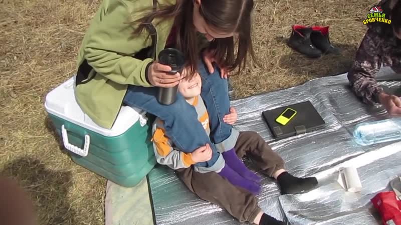 Пасха! празднуем на природе в лесу! (04 19г ) семья бровченко