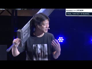 『“final fantasy ⅶ remake“ special stage』playstation® presents live show “tgs2019