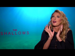 Blake lively exclusive interview the shallows