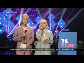 190618 jeno & eun (clc) @ the show mc