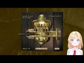 [ 【vtubers ru】] амелия взламывает замок с интересными звуками [hololive ru sub]