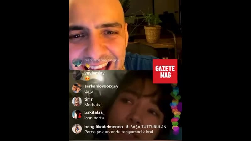 | ig livestream with aybüke pusat