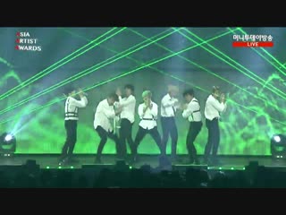 181128 bts fake love + vcr + idol @ 2018 asia artist awards