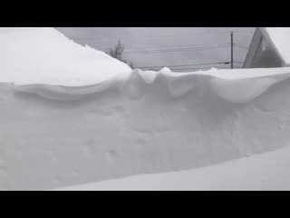 Newfoundland and labrador st johns canada incredible snowfall timelapse video 17 01 2020