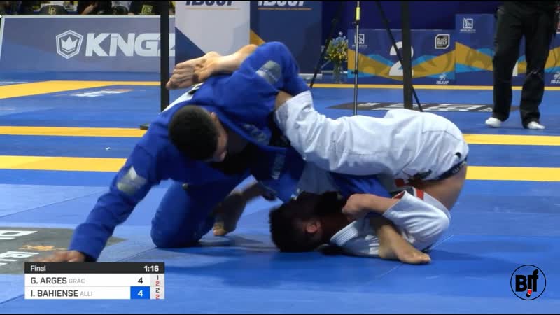 Isaque bahiense vs gabriel arges #ibjjfworld19