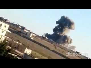 Svbied on zahraa front w aleppo massive blast felt in entire city