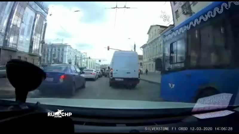 Недовольный тульский велосипедист