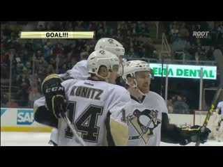 Malkin dances for a beautiful wraparound goal