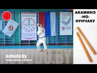 Акаминэ но нунчаку рюкю кобудо тэссинкан