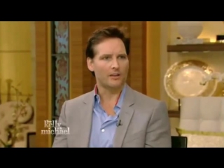 Peter facinelli on live! with kelly and michael 8072016