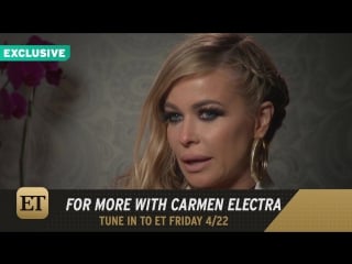 Carmen electra in shock over princes porn, tearfully reflects on his legacy