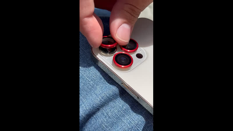 Защитные накладки на камеру айфона