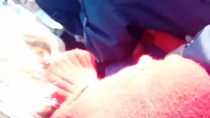 Задержание пенсионерки омоном