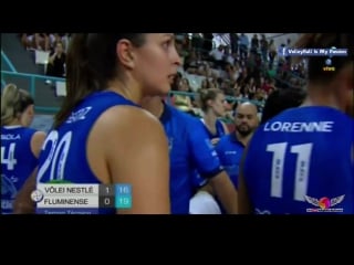 Osasco (ทันดาร่า) vs fluminense 27 12 2017 brazil superliga women 20172018