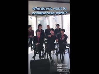 190627 got7 on billboard ig who do you want to collaborate with?
