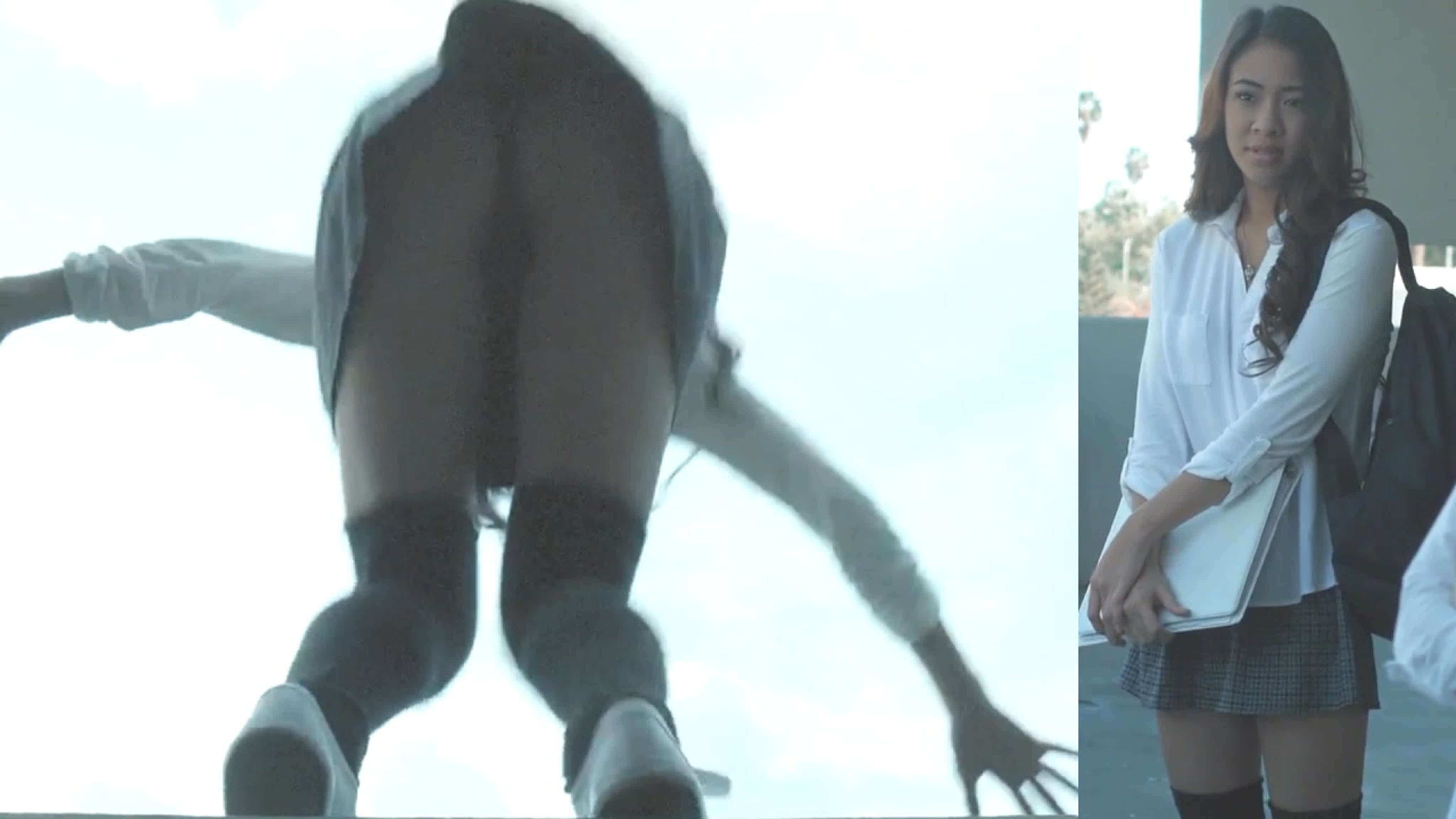 Belle hengsathorn upskirt