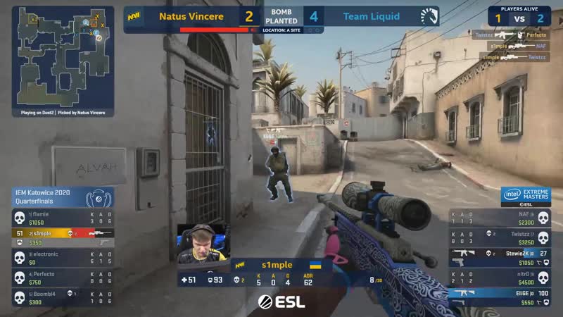 S1mple уничтожает liquid