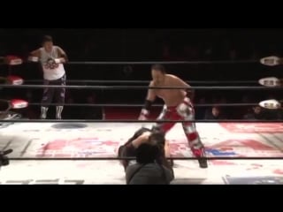 Isami kodaka, yuko miyamoto and abdullah kobayashi vs shadow wx, takashi sasaki and shuji ishikawa