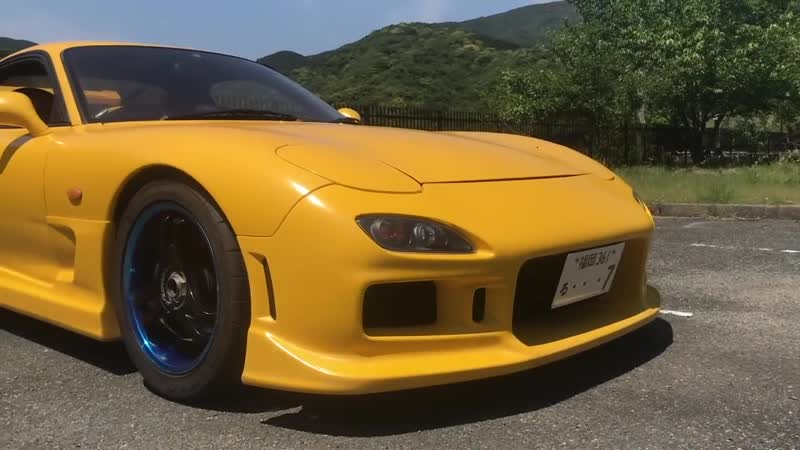 【愛車紹介】イニシャルdが大好きな女の子の乗るrx 7（fd3s）を紹介！【mazda rx 7 fd】