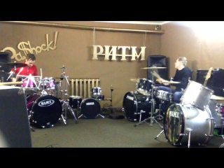 Twin drumset jam session p 2