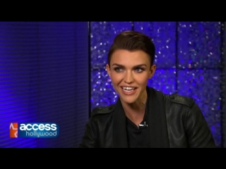Ruby rose for «access hollywood»