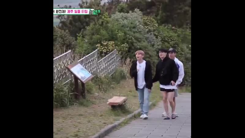 [190904] hyungwon resembles wonho his dad @ i log u ep 7