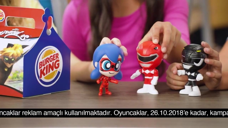 Mucize uğur böçeği ile kara kedi burger king tr türkçe reklami