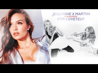 Josephine skriver and martha hunt for coveteur