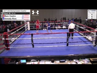 Marc castro vs aneudy rios (em 123lbs 56kg) semifinal