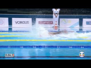 Anthony ervin vence o desafio do raia rápida 50m borboleta