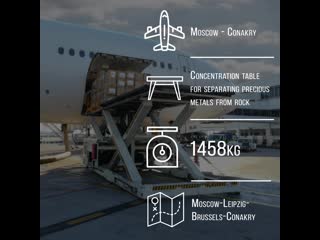 Delivery of the concentration table to conakry