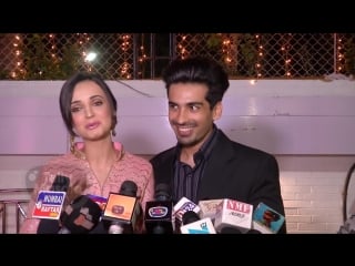 Mohit sehgal compliments sanaya irani shoaib and dipika reception party