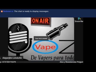 Voz vape con alejandro londoño, hoy atomizadores y resistencias