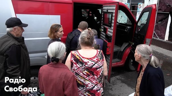 Жители авдееи покидают город проводится эвакуация