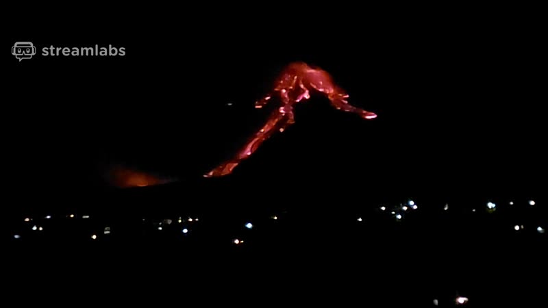 Pinkbutterflyman | извержение вулкана этна