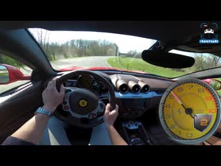 Ferrari ff 6 3 v12 capristo exhaust pov test drive by autotopnl