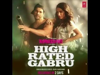 Boom! highratedgabru again this time with me and @varun dvn from nawabzaade out in 2 d