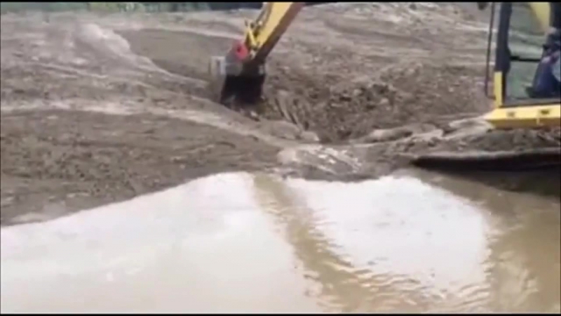 ✔ особое мнение машинист экскаватора спас молодого оленя