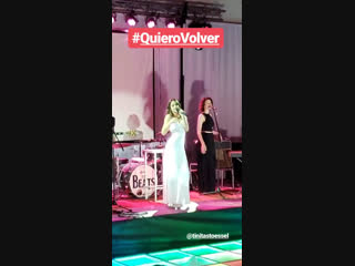 Tini en la gala hospital san isidro