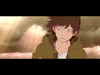 Araragi burning in kizumonogatari part 1