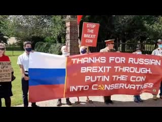 Brexit бастуют под гимн ссср