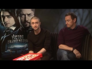 #askfrankenstein is there anything improvised that you're glad made it into the final film?