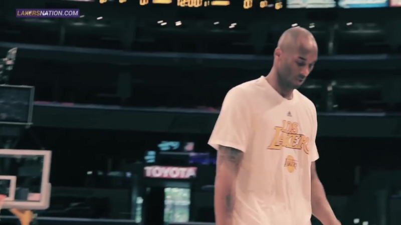 Пред игровая разминка кобе брайанта