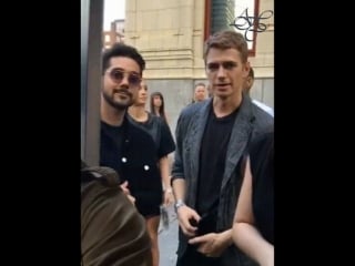 Hayden arrives to mmvas