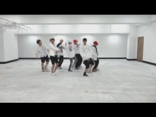 Mirrored [dance practice] bts fire